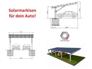 Leichte Garagen, Solarschuppen