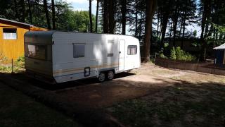 Wohnwagen auf Dauercampingplatz in 16244 Schorfheide zu verkaufen