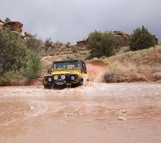 Die Region Antalya, mit Quads und Landrover Defender in einer kleinen privaten G