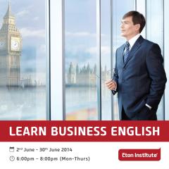 Eton Institute – Business English Intensive Course, Level B1+