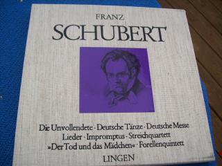 Langspielplatten 5 Original Franz Schubert, TOP Zustand,NEU