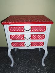 Kommode / Beistelltisch Chippendale-Style, Vintage, retro, shabby