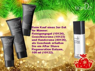 After Shave Balsam als Geschenk zum TianDe Männer-Set