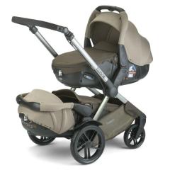 Don JANE Twone Doppel-Kinderwagen mit zwei Rümpfen Matrix Light - neue